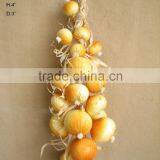 2015 High Quality Harvest Artificial Onion String Decoration Artificial Vegatabgles String thumbnail-1