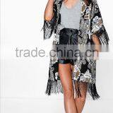 New Model Floral Printed Ladies Elegant One Piece Beautiful Kimono thumbnail-2
