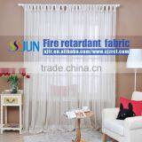 Free Sample Thin Excellent Fire Retardant Curtain/Fabric/Textile For Screen Window