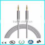 Wholesale 3 Pole Gold Plated 3.5mm Aux Cable for Phone thumbnail-6