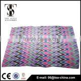 100% Polyester Chevron Infinity Scarf thumbnail-3