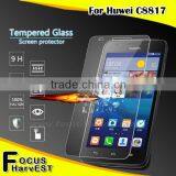 Cheap Price Good Quanlity Mobile Phone 9H 2.5D 0.33mm Tempered Glass Screen Protector for Huawei C8817