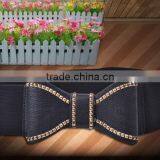 Fashion Lady Belts Hot Sell Elastic Womens Belt With PU Leather Ending thumbnail-3
