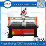 Free Shipping 4 Axis Wood CNC Carving Machine ZK-1313 With 5.5KW Big Power Spindle Air Cylinder For Z-Axis thumbnail-1