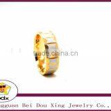 High Quality Couple Rings for Women Men Cubic Zirconia Wedding Ring18K Gold Plated Wedding Rings Stainless Steel Female Jewelry thumbnail-1