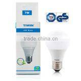 HIGH QUALITY 5700k E27 7W Led E27 Light Bulb CE ROHS TUV&GS