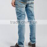 Cotton Fabric Mens Skinny Denim Jeans JX017 thumbnail-5