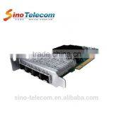 Sino-Telecom 4 Port 10G SFP+ Optical Fiber Network Card thumbnail-1