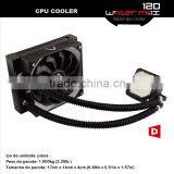 Alseye AA0116 manufacture computer liquid cooling cpu water cooler with pc case fan 120mm