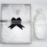High quality and eco-friendly spa cotton robe set