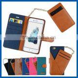 C&T Card Holder PU Leather Flip Folio Wallet Case Cover for Iphone SE