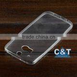 C&T Super Thin 0.3MM Clear SoftGel Flexible TPU Case for HTC One Smart Phone M7 thumbnail-4