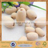Natural Wood Wooden Oval Beads Bead thumbnail-4
