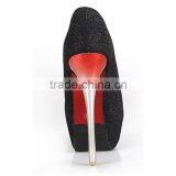 2015 Free Shipping Hot Selling Lady's Sexy High Pumps Wedding Glitter Shoes High Heels Peep Toe Free Shipping thumbnail-3