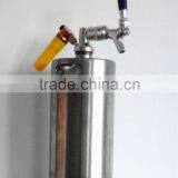 2014 New Used 64OZ Mini Keg Bottle Stainless Steel Beer Growler thumbnail-1