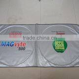 Universal Car Front Nylon Sunshade/customized Logo Printing for Promotion thumbnail-1