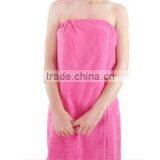 Cotton Towel Wrap Dress Sexy Women Bath Dress