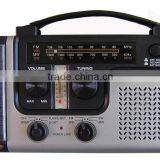 solar charge new fashioned hot selling portable radio aux in player