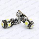 Canbus T10 5smd 5050 LED Car Light Canbus W5W 194 5050 SMD Error Free Light Bulbs thumbnail-2