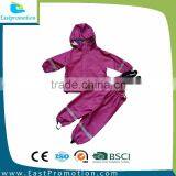 Pu Watperproof Rainsuit New Design For Kids thumbnail-2