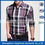 Wholesale Plaid Shirts Man Shirt Custom Shirt Long Sleeve thumbnail-4