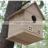 cheap customize make wooden bird house