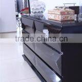 E1MDF Black High Gloss Cabinet Specific Used Dressing Desk for Bedroom Furniture thumbnail-5