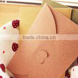 Pink Greeting Card Envelope Blank Cards and Envelopes for Party and Wedding