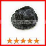 Cheap Striped Fedora Hat