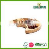 2016 Amazon Best Seller Moon Shaped Bamboo Dishes Plate thumbnail-2