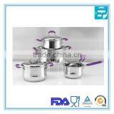 9Pcs Surgical Stainless Steel Cookware Set Heavy Gauge thumbnail-1
