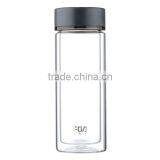 Hot Sale Double Wall Insulated Tea Glass Bottle Three Color Tea Cup Water Bottle thumbnail-5