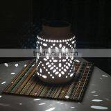 Hanging Led Ceramic Solar Lantern Light thumbnail-2