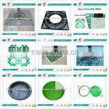 Hot Sale Customized Any Color Square Various Shapes SMC/BMC/FRP/GRP Round Tree Grates and Flower Pots 's Smc Manhole Cover