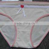 Custom printed Cotton Stretch Fabric Children Thongs Underwear Kids Underwear