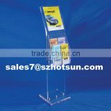 plexiglass leaflet stands/acrylic handbill displays