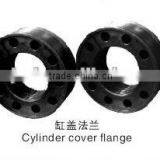 Mud pump fitting cylinder cover flange; bomco