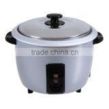 CB Certificate 1.8L Grey Color Drum Shape Rice Cooker With Stainless Steel Lid