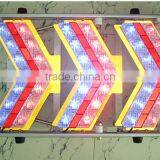 Solar LED Construction Road Traffic Warning Sign thumbnail-2