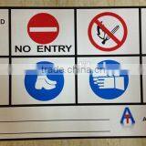 Printing Warning Aluminum Metal Plaque Board thumbnail-1