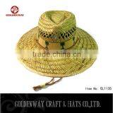 Natural Summer Straw Hats Wholesale With Band thumbnail-1