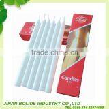 White Wax Tapered Candle 23g thumbnail-1