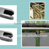 Round Shape Glass Clamp,Stainless Steel 304 Glass Clamp in Satin Nickel Finish thumbnail-3