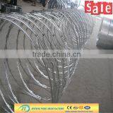 Factory Supply Concertina Hot Dipped Galvanized Concertina Razor Wire