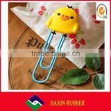 OEM Cute Promotional Silicone Plastic Promotional Gift Magnetic Bookmark thumbnail-1