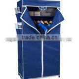 Non-wove FabricWardrobe With Side Pockets, Portable Cabinet thumbnail-1