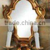 Wooden Classical Hand Carved Wall Mirror, MOQ:1PCS(B70113) thumbnail-1