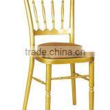 Napoleon Wave Gloden Hotel Room Dining Chair Lounge Chair FD-919 thumbnail-1