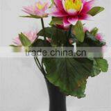 SJ10111205 Artificial Craft Decorative Silk Lotus Flowers thumbnail-2