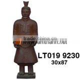 Ancient Pottery High Fired Warrior Statue